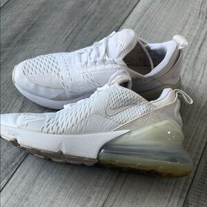 Nike Air Max 270 White Sneakers
